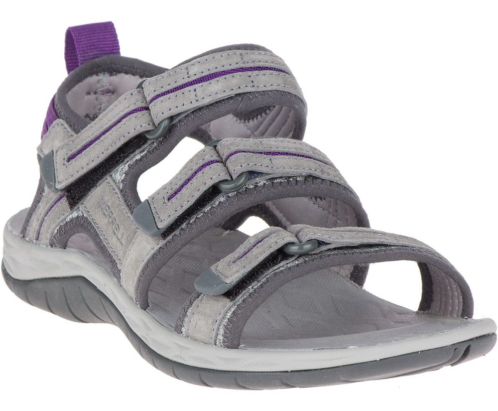 Sandálias Senhora - Merrell Siren 2 Strap - Cinzentas - WQY417932